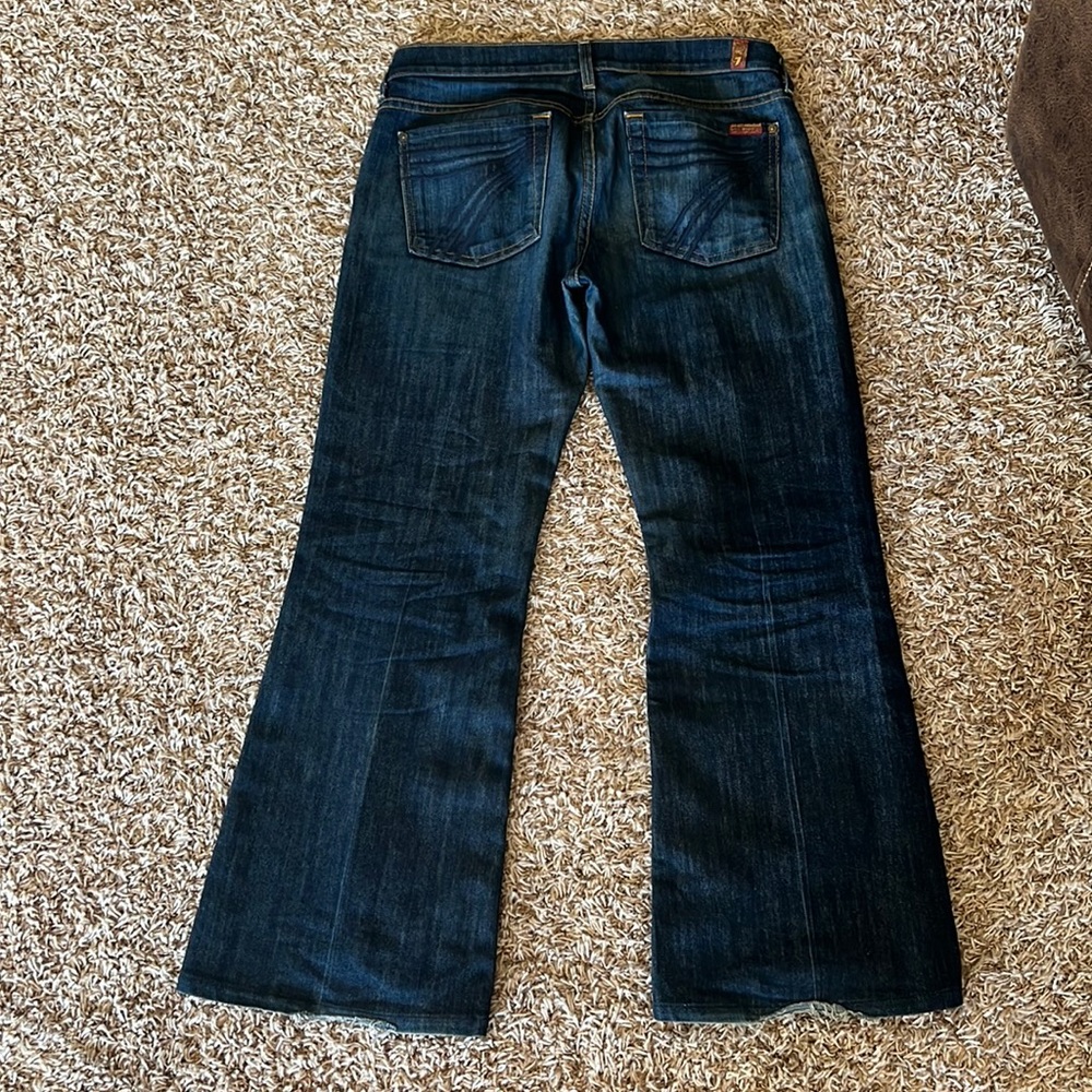 Size 27 7 for all mankind dojo dark jeans